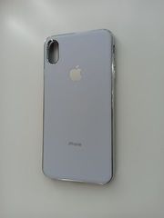 Чехол Epik TPU Matte LOGO для Apple iPhone XS Max (Белый / White)