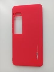 Чехол матовый SMTT TPU для Meizu Pro 7 Plus red