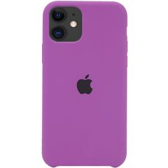 Чехол Epik Silicone case для Apple iPhone 11 Фиолетовый / Grape