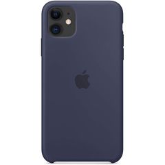 Чехол Epik Silicone case (AAA) для Apple iPhone 11 Синий / Midnight Blue