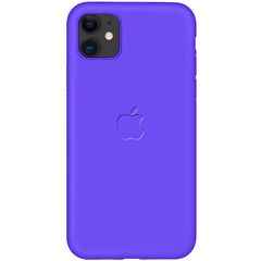 Чехол-накладка Epik Soft-touch logo series для Apple iPhone 11 Фиолетовый / Violet
