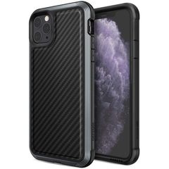 Чехол Defense Lux Series (TPU+Metal+Carbon) для Apple iPhone 11 Pro Черный