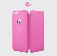 Кожаный чехол-книжка Nillkin Sparkle Series для Apple iPhone 6 plus/6s plus Розовый