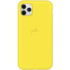 Чехол-накладка Epik Soft-touch logo series для Apple iPhone 11 Pro Желтый / Yellow