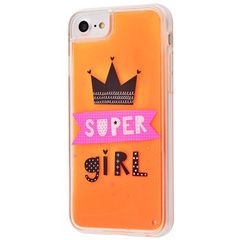 Чехол Epik Lovely Stream Neon sand для Apple iPhone 6 / 6s / 7 / 8  Super Girl