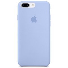 Чехол Epik Silicone case (AAA) для Apple iPhone 7+ / 8+ Голубой / Sea blue