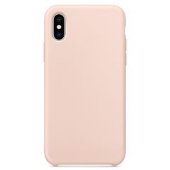 Чехол Epik Soft cover without Logo (AA) для Apple iPhone X/XS Розовый / Pink Sand