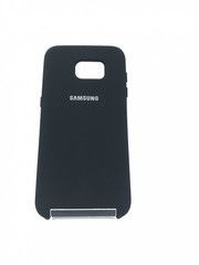 Чехол Silicone Case для Samsung S7 Edge Black