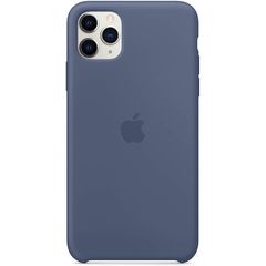 Чехол Epik Silicone case (AAA) для Apple iPhone 11 Pro Max Голубой / Alaskan blue
