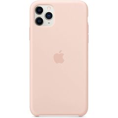 Чехол Epik Silicone case (AAA) для Apple iPhone 11 Pro Max Розовый / Pink Sand