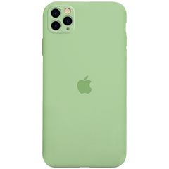 Чехол Epik Silicone Full Protective для Apple iPhone 11 Pro Max Зеленый / Pine green