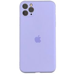 Чехол Epik Slim Silicone full protective для Apple iPhone 11 Pro Max Светло-Сиреневый / Dasheen