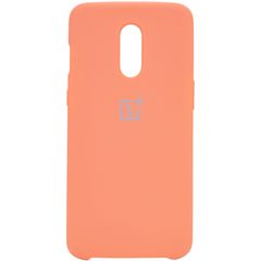 Чехол Epik Silicone Cover (AA) для OnePlus 7 Персиковый / Peach