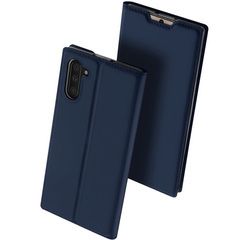 Чехол-книжка Dux Ducis с карманом для визиток для Samsung Galaxy Note 10 Синий