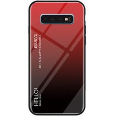 Чехол Epik Gradient HELLO для Samsung Galaxy S10e Красный