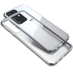 Чехол G-Case Shiny Series для Samsung Galaxy S20+ Серебряный