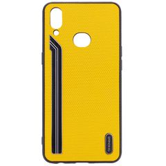 Чехол SHENGO Textile series для Samsung Galaxy A10s Желтый
