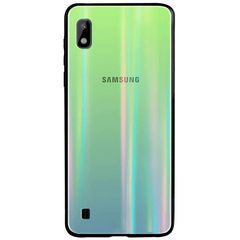 Чехол Epik Gradient Aurora с лого для Samsung Galaxy A10 (A105F) Зеленый