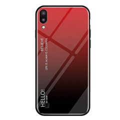 Чехол Epik Gradient HELLO для Samsung Galaxy A10 (A105F) Красный