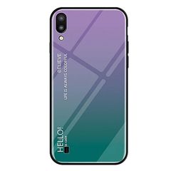 Чехол Epik Gradient HELLO для Samsung Galaxy A10 (A105F) Фиолетовый