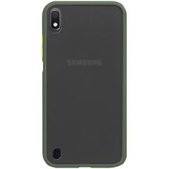 Чехол Epik Color Buttons для Samsung Galaxy A10 (A105F) Зеленый