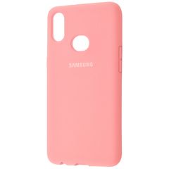 Чехол Epik Silicone Cover Full Protective (AA) для Samsung Galaxy A10s Персиковый / Peach