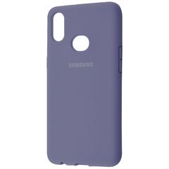Чехол Epik Silicone Cover Full Protective (AA) для Samsung Galaxy A10s Серый / Lavender Gray