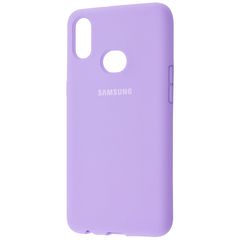 Чехол Epik Silicone Cover Full Protective (AA) для Samsung Galaxy A10s Сиреневый / Dasheen