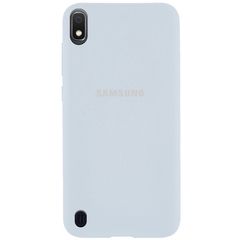 Чехол Epik Silicone Cover Full Protective (AA) для Samsung Galaxy A10 (A105F) Голубой-туман / Mist blue