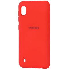 Чехол Epik Silicone Cover Full Protective (AA) для Samsung Galaxy A10 (A105F) Красный / Red