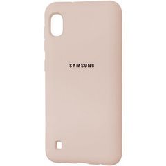 Чехол Epik Silicone Cover Full Protective (AA) для Samsung Galaxy A10 (A105F) Серый / Lavender Gray