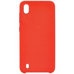 Чехол Epik Silicone Cover without Logo (AA) для Samsung Galaxy A10 (A105F) Красный / Red