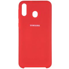 Чехол Epik Silicone Cover (AA) для Samsung Galaxy A40 (A405F) Красный / Red