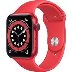 Apple Watch Series 6 GPS + Cellular 44mm PRODUCT(RED) Aluminum Case w. PRODUCT(RED) Sport B. (M07K3) / M09C3