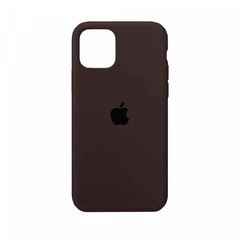 Silicone Case Full for iPhone 12/ 12 Pro (34) cocoa