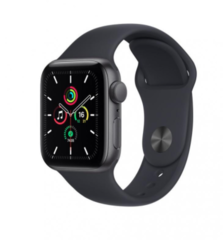 Смарт-часы Apple Watch SE GPS 44mm Space Gray Aluminum Case with Midnight Sport Band (MKQ63) 