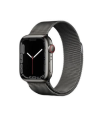  Смарт-часы Apple Watch Series 7 GPS + Cellular 45mm Graphite S. Steel Case w. Graphite Milanese Loop (MKJJ3)