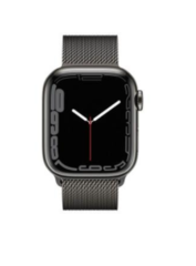  Смарт-часы Apple Watch Series 7 GPS + Cellular 45mm Graphite S. Steel Case w. Graphite Milanese Loop (MKJJ3)