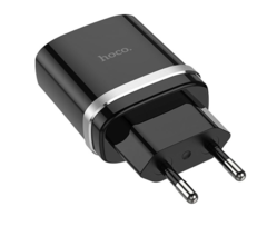 сетевое зарядное устройство Hoco C12Q Smart QC3.0 Black