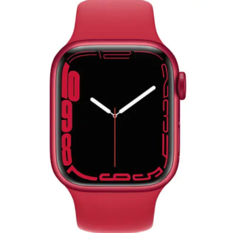 Смарт-часы Apple Watch Series 7 GPS 41mm Product Red Aluminum Case With Product Red Braided Solo Loop (MKNJ3)