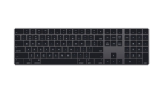 Клавиатура Apple Magic Keyboard with Numeric Keypad Space Gray (MRMH2)