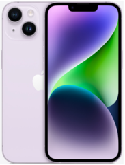 Смартфон Apple iPhone 14 512GB eSIM Purple (MPX73)