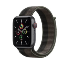 Смарт-часы Apple Watch SE GPS + Cellular 40mm S. Gray Aluminum Case w. Tornado/Gray S. Loop (MKR33+MKQR3)