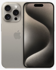 Смартфон Apple iPhone 15 Pro 512GB Dual SIM Natural Titanium (MTQF3)