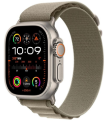 Смарт-часы Apple Watch Ultra 2 GPS + Cellular 49mm Titanium Case with Olive Alpine Loop - Small (MREX3/MRFH3)