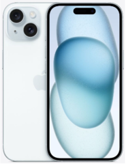 Смартфон Apple iPhone 15 256GB Dual SIM Blue (MTLM3)
