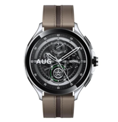 Смарт-часы Xiaomi Watch 2 Pro Bluetooth Black Case with Brown Leather Strap (BHR7216GL) UA