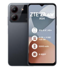 Смартфон ZTE Blade A54 4/128GB Grey UA