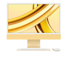 Моноблок Apple iMac 24" M3 2023 Yellow (Z19F0001W)
