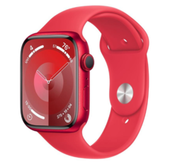 Смарт-часы Apple Watch Series 9 GPS + Cellular 41mm PRODUCT RED Alu. Case w. PRODUCT RED Sport Band - M/L (MRY83)